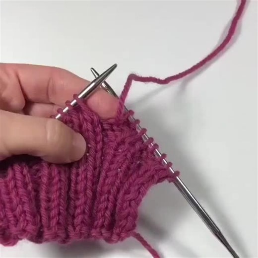 Beautiful Knit Stitch Tutorial
