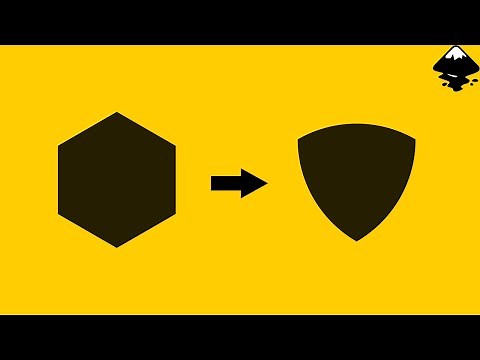 How to create rounded corners in Inkscape