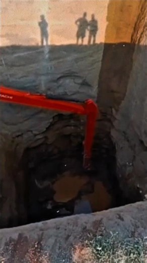 digging holes for the foundation#shorts #excavator #satisfying #working