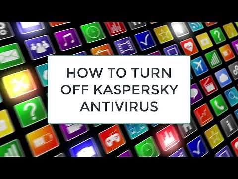 HOW TO DISABLING AND TURN OFF FIREWALL KASPERSKY ANTIVIRUS
