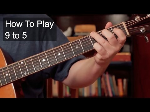 '9 to 5' (Dolly Parton) Beginner's Guitar Lesson