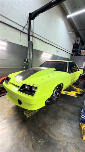 2 step check! foxbody twin turbo ! 🏁💯😈 #ford #fordperformance