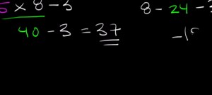 Evaluar expresiones con y sin paréntesis