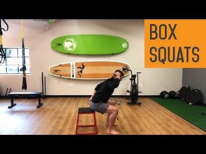 How To Perform The Box Squat | Beginner Squat Variation