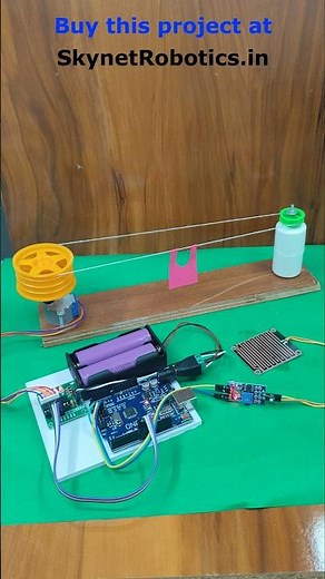 Automatic Rain Shading Project with Arduino | Smart Clothes Protection System #arduinoproject
