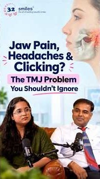 Jaw pain? Clicking sounds? Headaches? Difficulty opening your mouth? watch this podcast