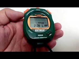 #Cronómetro Profesional, Extech 365535