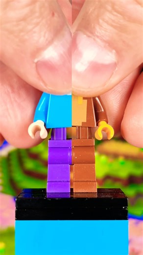 LEGO Minecraft Steve & Bear Suit Minifigures #shorts