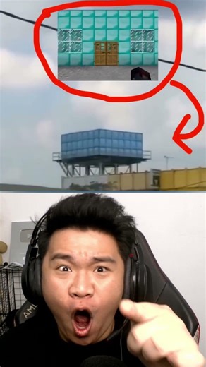 /gamemode creative 😌 #buronreaction #funny #viral #shorts