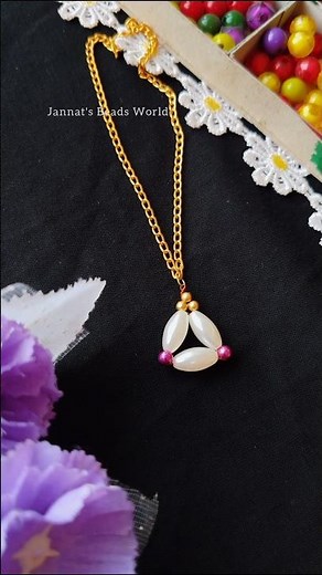 DIY Necklace Tutorial | Easy Handmade Jewelry Ideas ✨ | Jannat’s Beads World
