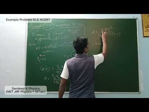 Example 12.2 | Class 12 Physics NCERT | Atoms