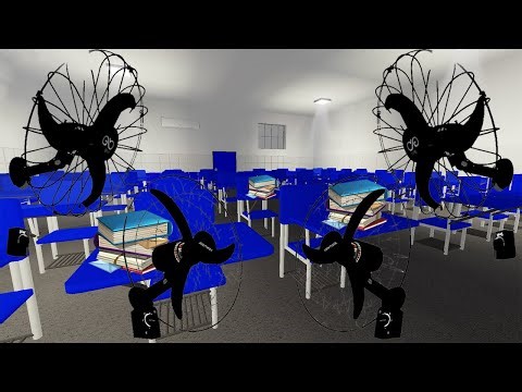 NOVA ESCOLA de VENTILADORES no Roblox! 🏫🌀 | NEW FAN SCHOOL in Roblox! 💚