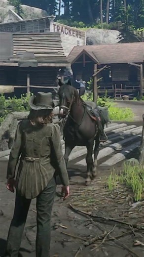 Red Dead - Wenn das Pferd andere Pläne hat ^^ #gaming #reddeadredemption2 #roleplay #shorts #pferd