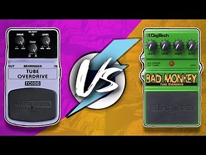 Best budget screamer?! Digitech Bad Monkey Vs Behringer Tube Overdrive TO100