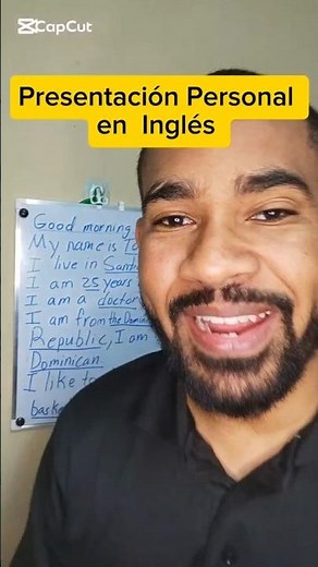 Personal Presentation in English | English Mini-Lesson