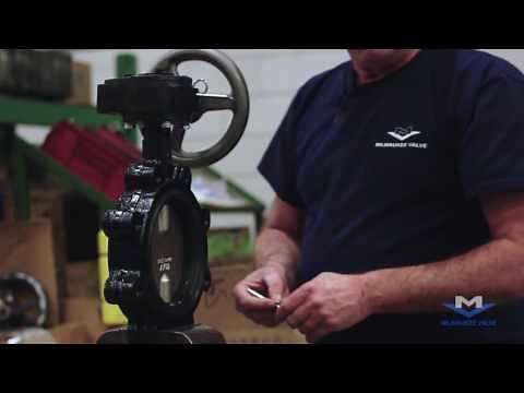 Installing a Gear Operator on a Milwaukee Valve Butterfly Valve