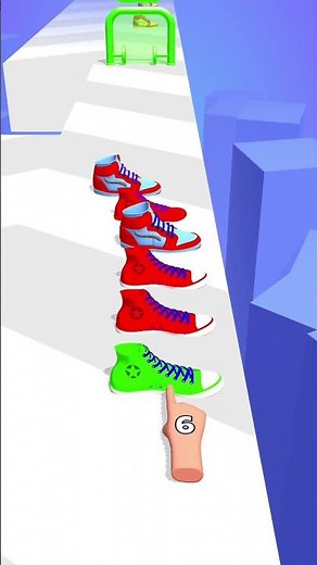 Sneakers👟 Stack Walkthrough Running Game Epic Gameplay🎮 How many Shoes 👞👟 we can get