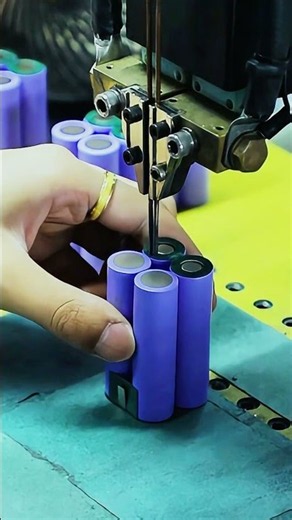 Satisfying battery spot welding ASMR #battery