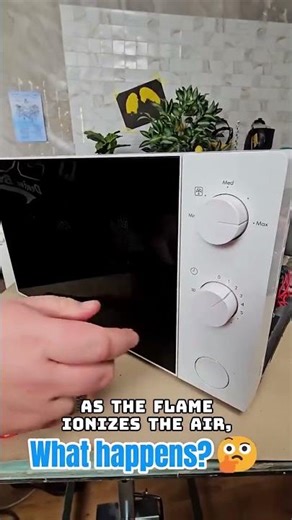 Plasma in a Microwave with Just a Match! 🔥