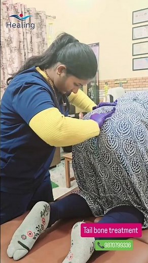 Tail bone treatment #healingmostion #tailbone