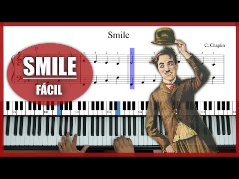 🎹 "SMILE" (CHAPLIN) - Tutorial de ✅ PIANO FÁCIL ✅