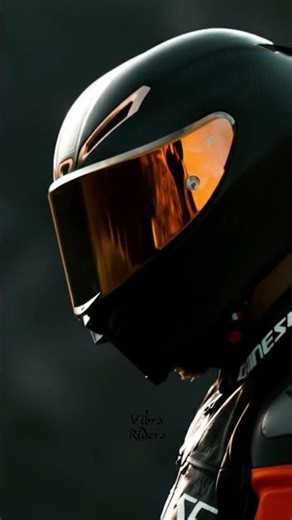 Carbon soul. Golden view. Pure aggression 🏍️