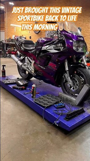 Vintage Suzuki GSXR 750 Sportbike is running again! #gsxr #stoversmotors #suzuki