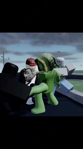 When sammy's minions caught me at the bus stop.#roblox#edit