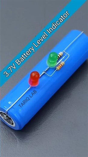 3.7V Li-ion battery charge level indicator
