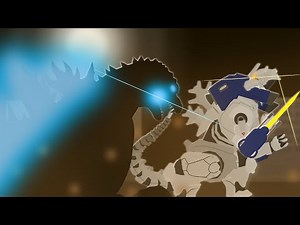 Godzilla 2002 Vs Kiryu | Epic Battle | Stick Nodes Animation