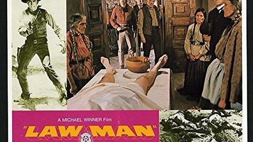 Lawman 1971 with Burt Lancaster, Robert Ryan, Lee J. Cobb and Robert Duvall.