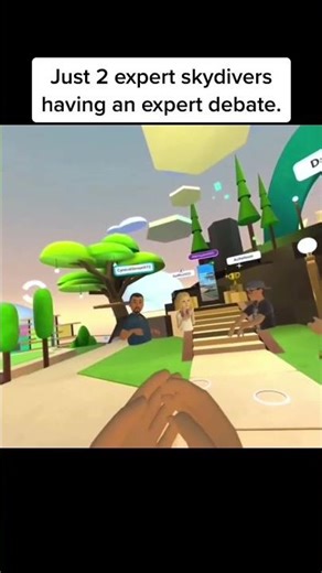 Talking amongst experts in VR