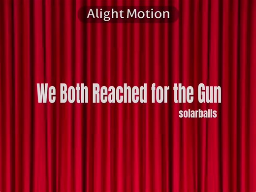 We both reached for the gun...#FYP #ParaTi #Solarballs #Animation #ChicagoMusical