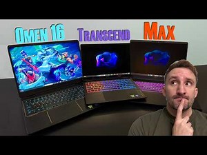 HP OMEN Gaming Laptop Showdown - Transcend vs MAX vs OMEN 16