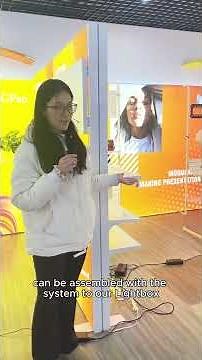 Lintel Modular Light Box Display with Retail Display System #lintel #seglightbox #tradeshowbooth