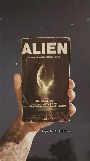 Alien (Movie Novelization) by Alan Dean Foster (Warner Books, 1979)