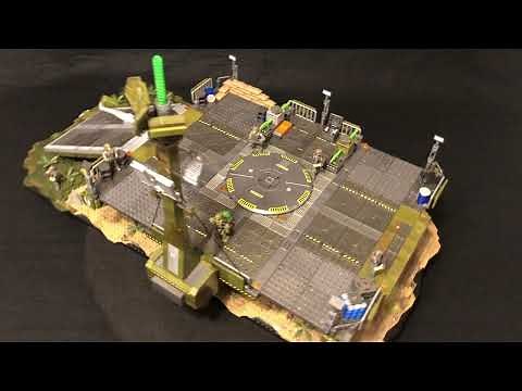 Forward Operating Base (FOB) Halo Infinite/Mega Construx Custom Build by Goodwill Hunter