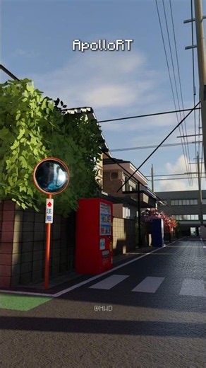 Which One is the BEST shader for Japan street? 🇯🇵🌸 #minecraft #minecraftrealistic #japan #shorts