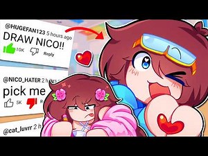 I Can Only Draw YOUR COMMENTS in Roblox Speed Draw!