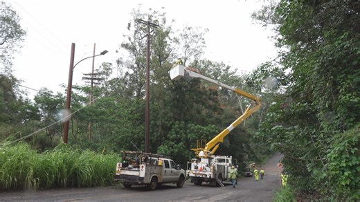 Thousands remain without power on Maui, Hawaii Island, Oahu