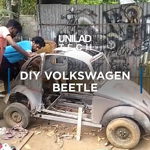 1.2M views · 8.3K shares | A mechanic dedicated to his craft spent six months building his own VW Beetle entirely from scratch  | UNILAD Tech | Facebook