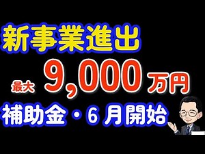 【速報】事業再構築補助金の後継！最大9,000万円。6月開始予定。「中小企業新事業進出促進補助金」徹底解説します【2025年注目】