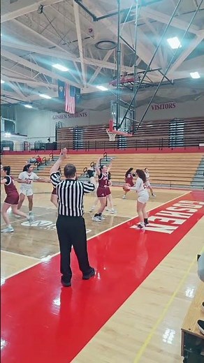 GHS JV Girls Basketball is in action against Central Noble