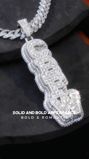 Custom365d on Instagram: "🔥Wide vertical custom pendant with bold proportions and strong structure, designed to deliver maximum presence the moment you wear it. Fully paved with fancy-cut diamonds, mixed shapes create deeper reflections and a more premium shine compared to standard round stones. Built with a thick multi-layer construction for a solid, heavy look that feels luxurious and powerful. Start your custom with just a $100 deposit and get a chance to receive a FREE chain. 💎🔥 #widepend