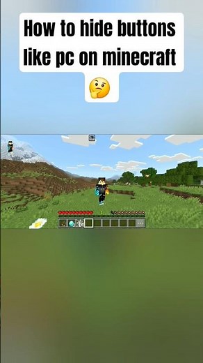 "Mobile Minecraft + PC Controls 🎮 = Next Level Gaming 🔥" #minecraft #shorts