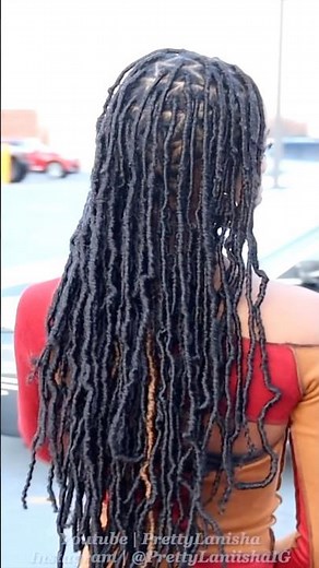 Soft Faux Locs Tutorial #fauxlocs #protectivehairstyles