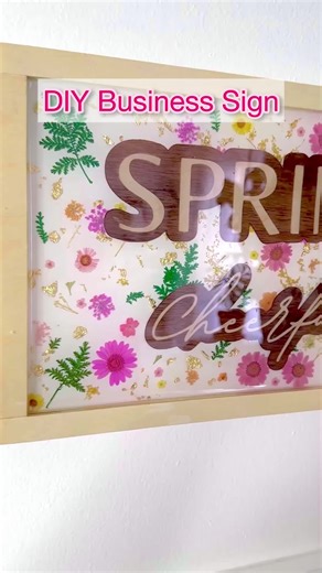 Save the cost, make your own business signs!😊 @DIY Crafts To Recreate At Home #michaels #michaelstores #diy #diyproject #smallbusiness