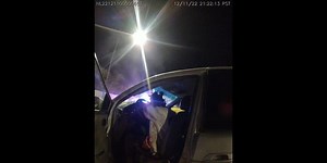 Police bodycam video shows moments after North Las Vegas crash killing 2 toddlers