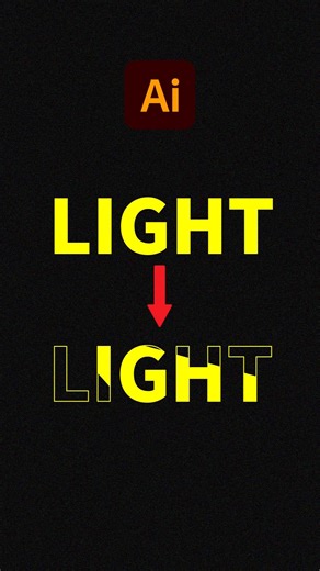 Bold Text Outline Effect in Adobe Illustrator (Clean Stroke + Offset Path)