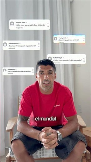 Luis Suarez listens to 2026 World Cup questions and promises to answer ⚽️🏟️🏆